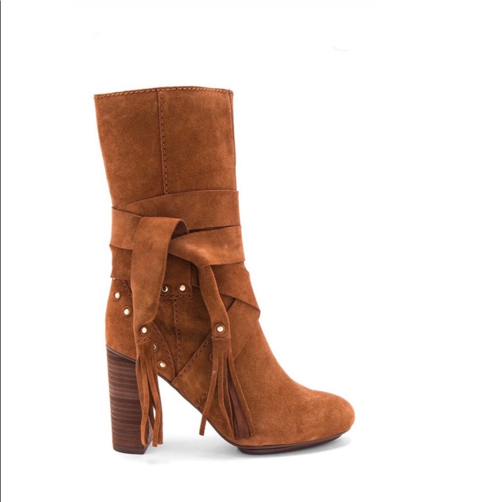 See by Chloe Dasha Boot 38.5 luggage/mandorla brn SOLD OUT